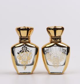 Laser engraved perfume bottle